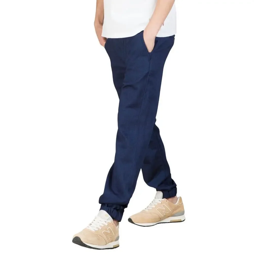 Levi's Navy Blue Men's Chino Jogger Pants Stretch Elastic Cuff Size 38 x 32